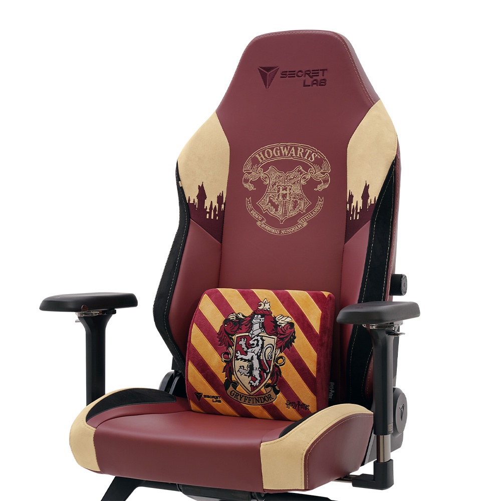 Secretlab Memory Foam Lumbar Pillow—Harry Potter Gryffindor Edition