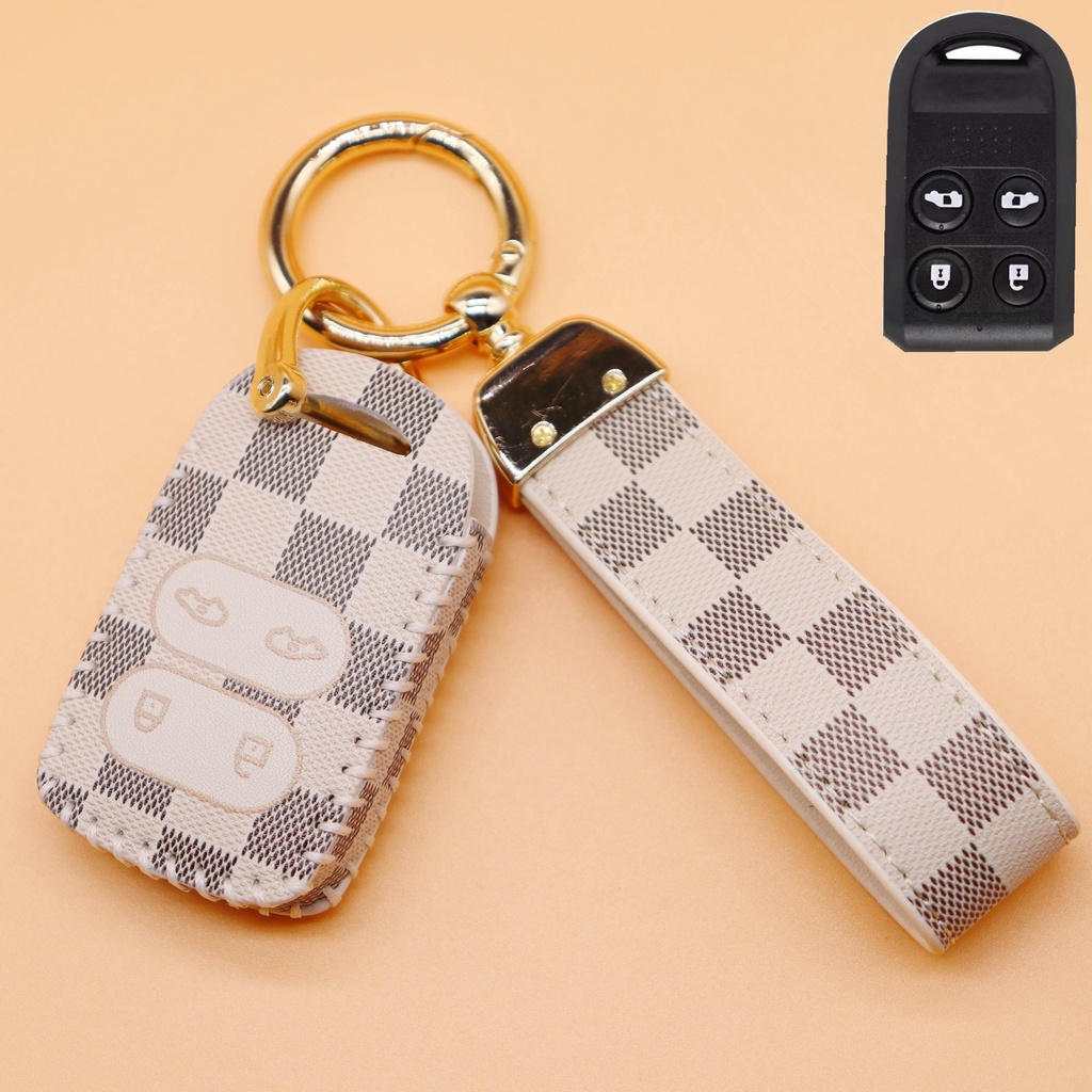 Case Kunci Mobil Keyless Bahan Kulit Untuk Honda CITY JAZZ FIT CIVIC HRV CRV BRV Odyssey