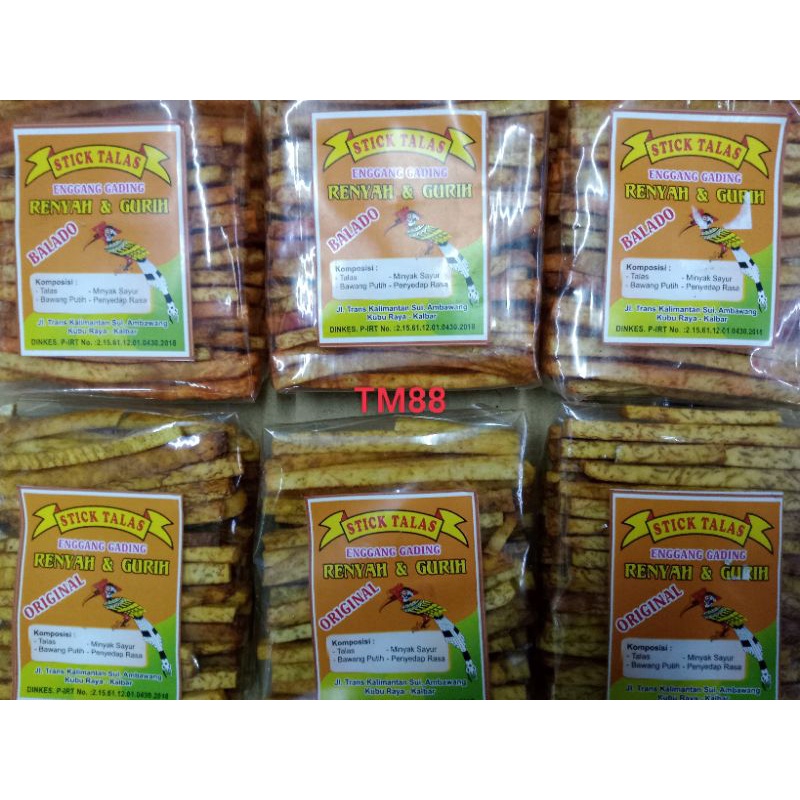 

STICK TALAS ENGGANG GADING KHAS KALIMANTAN