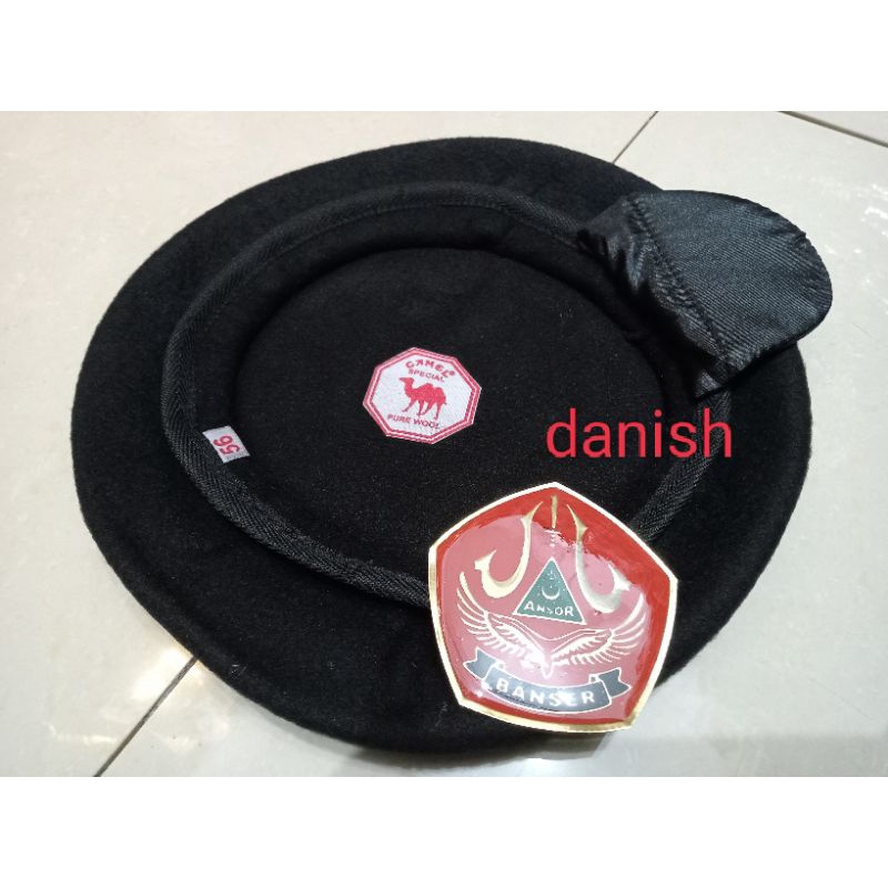 BARET CAMEL BANSER PLUS EMBLEM