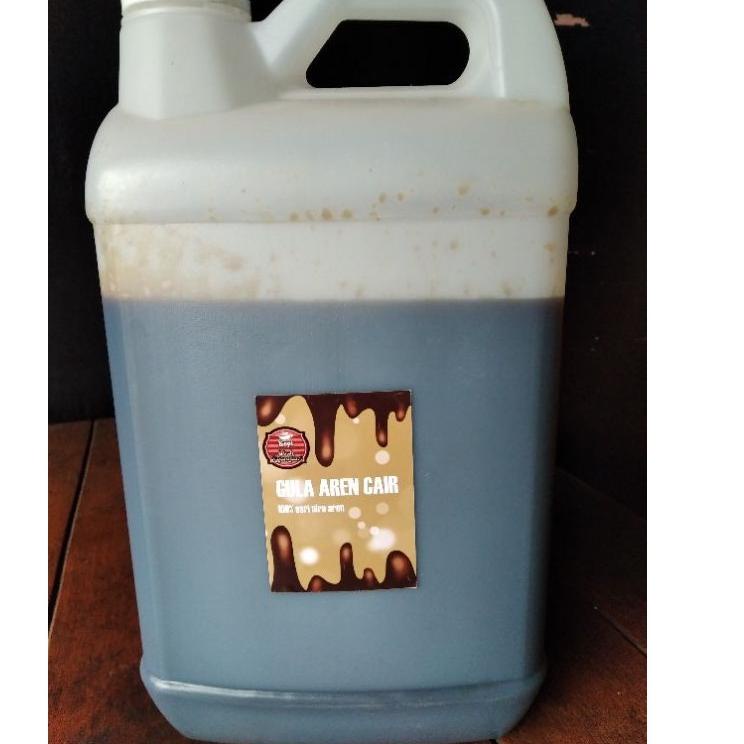 

CodeT9f9E--Gula Aren Cair Asli Premium 5 kg Brown Sugar Palm Sugar Gula Merah Organik Manis Kental