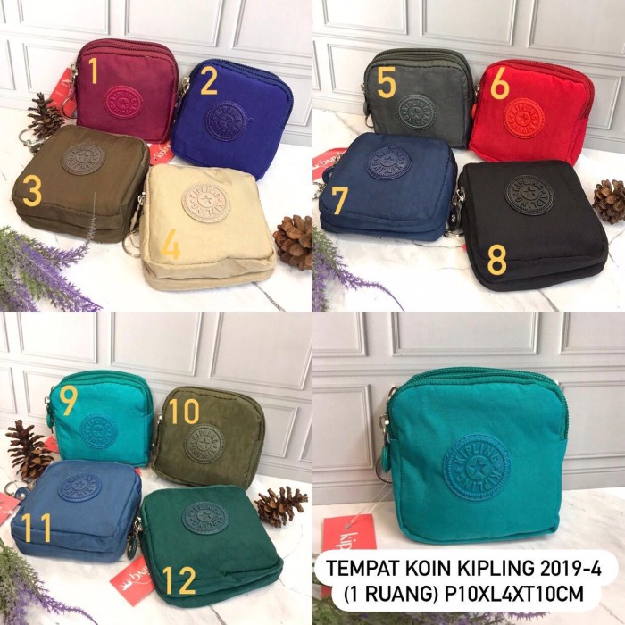 kipling original dompet koin