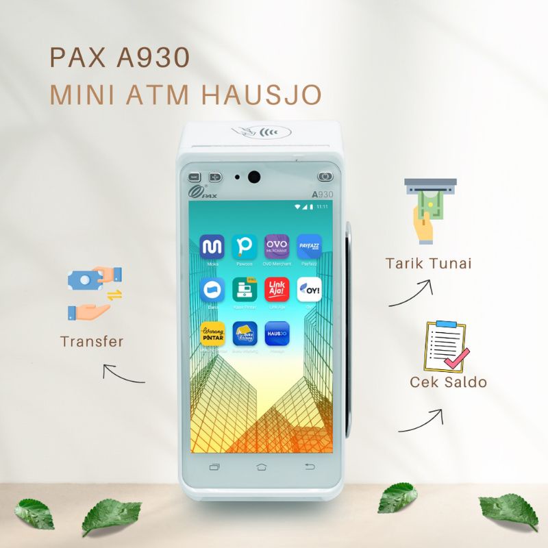Mini Android Pac A930 BSI dan Mini KB Bukopin