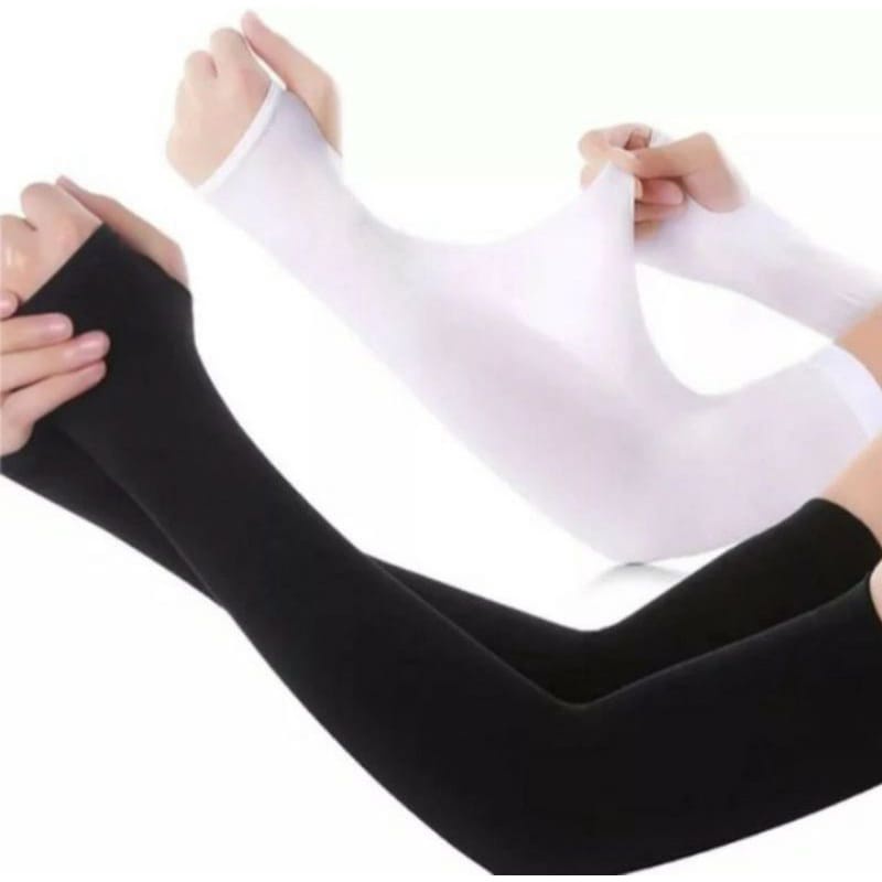 Manset Lengan Panjang / Manset Tangan Anti Sinar Matahari / Handsock Polos Manset Wanita Pria