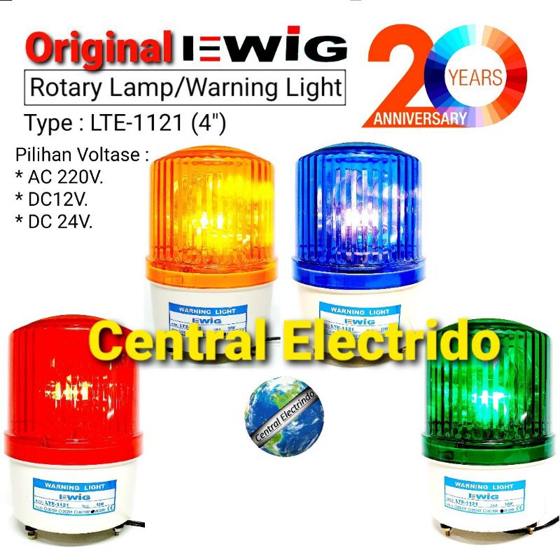 Lampu Menara/Hias/Plang Toko LTE-1121 (4in) EWIG.