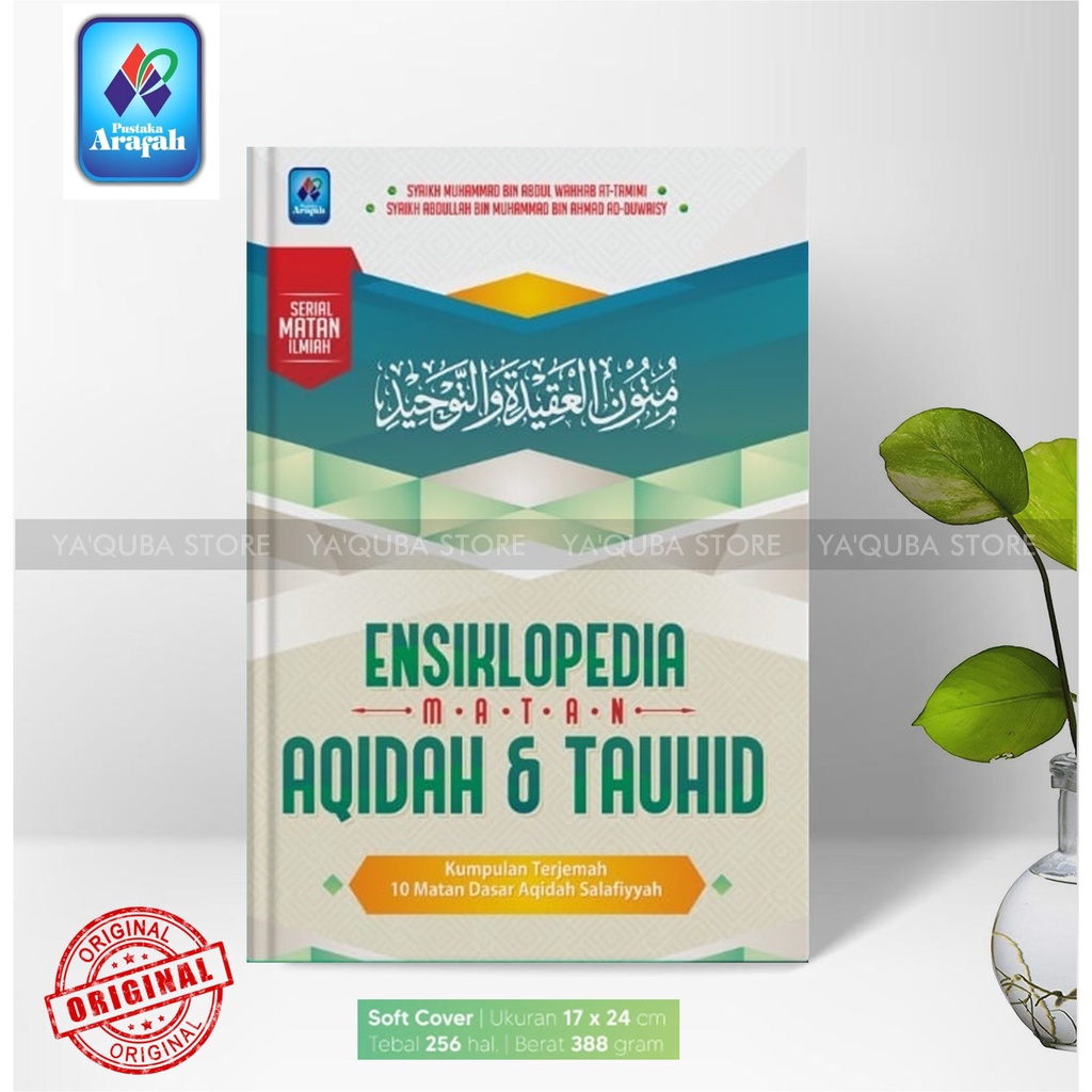 [ ARAFAH ] BUKU Ensiklopedia Matan Aqidah & Tauhid, TERJEMAHAN 10 KITAB MATAN AKIDAH AHLUSSUNNAH WAL