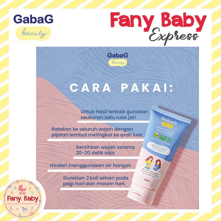 GABAG BEAUTY ACNE CLARIFYING FACIAL CLEANSER 100ML