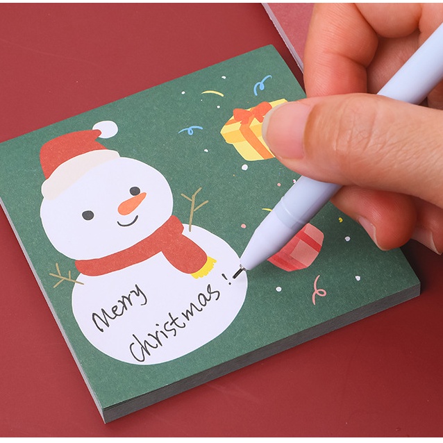 [ORGM] *Natal* ANEKA Alat Tulis Stationery Sticky Note ISOLASI Seri Natal Xmas Motif GINGER Santa Snowman