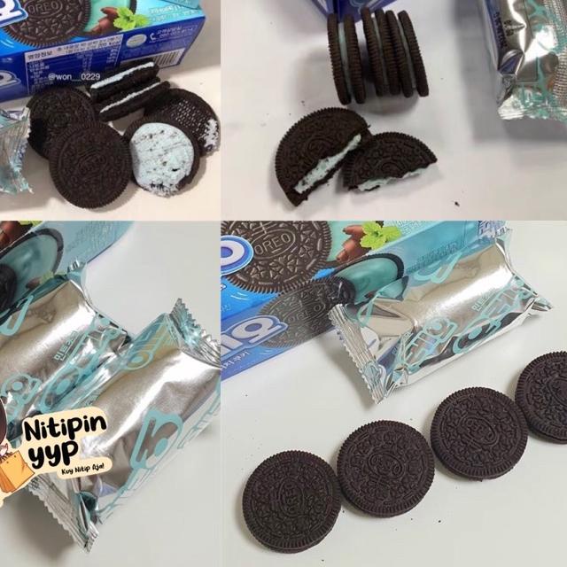 

BAYAR DITEMPAT✔️[LIMITED SPRING] Korean OREO Sandwich Cookies PINK GREENTEA SAKURA MATCHA / CHOCO MINT — Oreo Korea Best Seller!|RA1