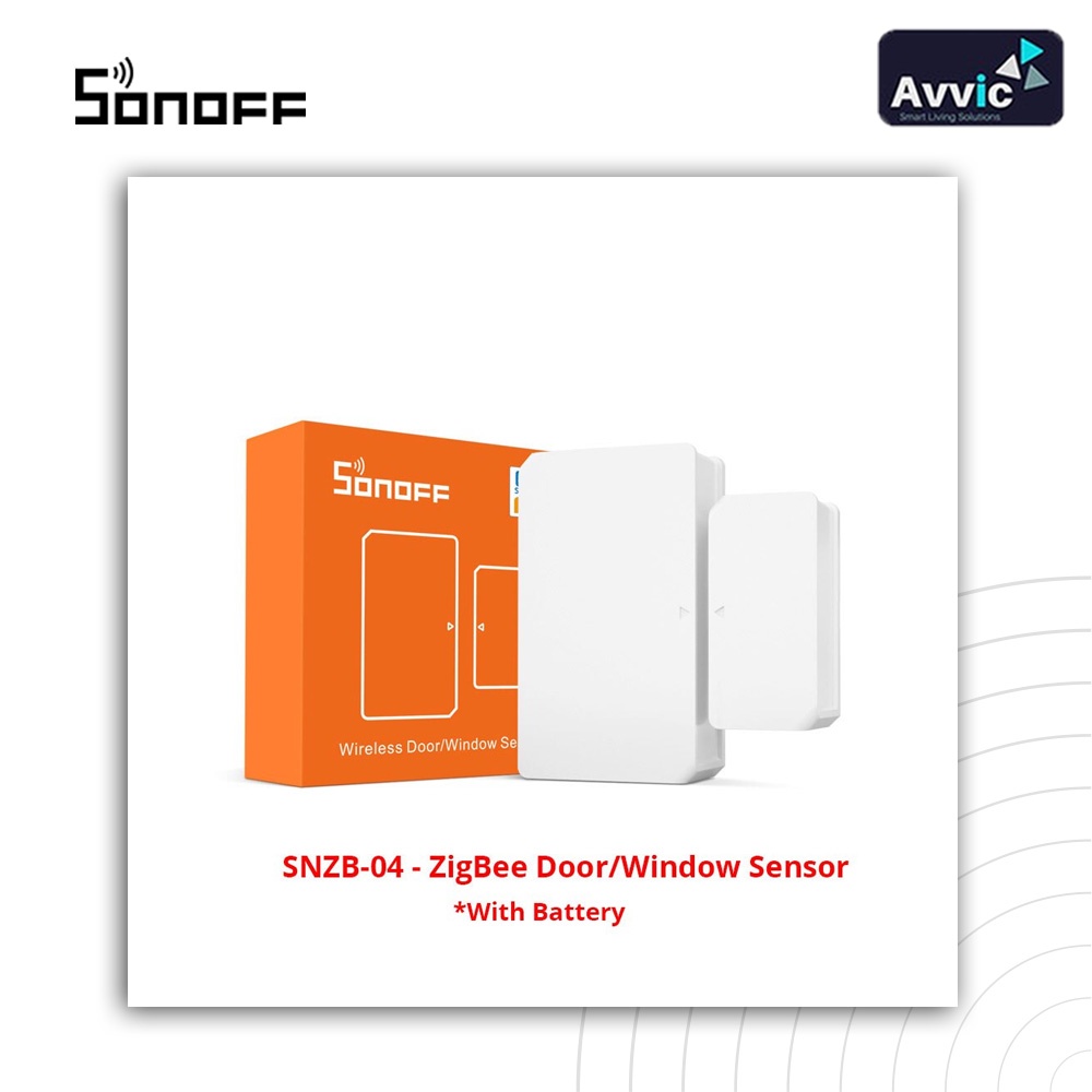 Sonoff SNZB04 Smart Sensor for Door Window Alarm Pintu Jendela IOT