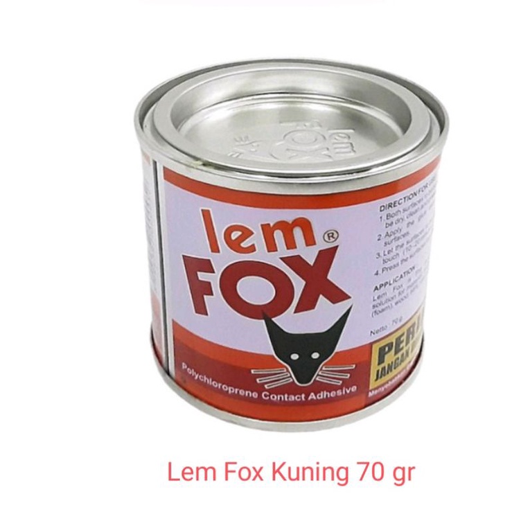 

Lem Fox Kaleng 70 gr