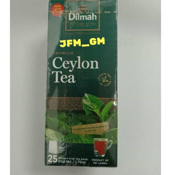

COD DILMAH PREMIUM CEYLON TEA SELECTION 50GR (25BAGS) serbuuu !