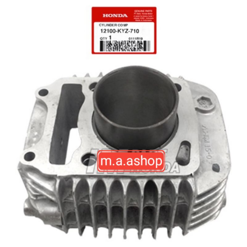 12100-KYZ-710 Boring Blok Seher Supra X 125 Helm In Supra X 125 Fi Blade 125 Fi Injeksi