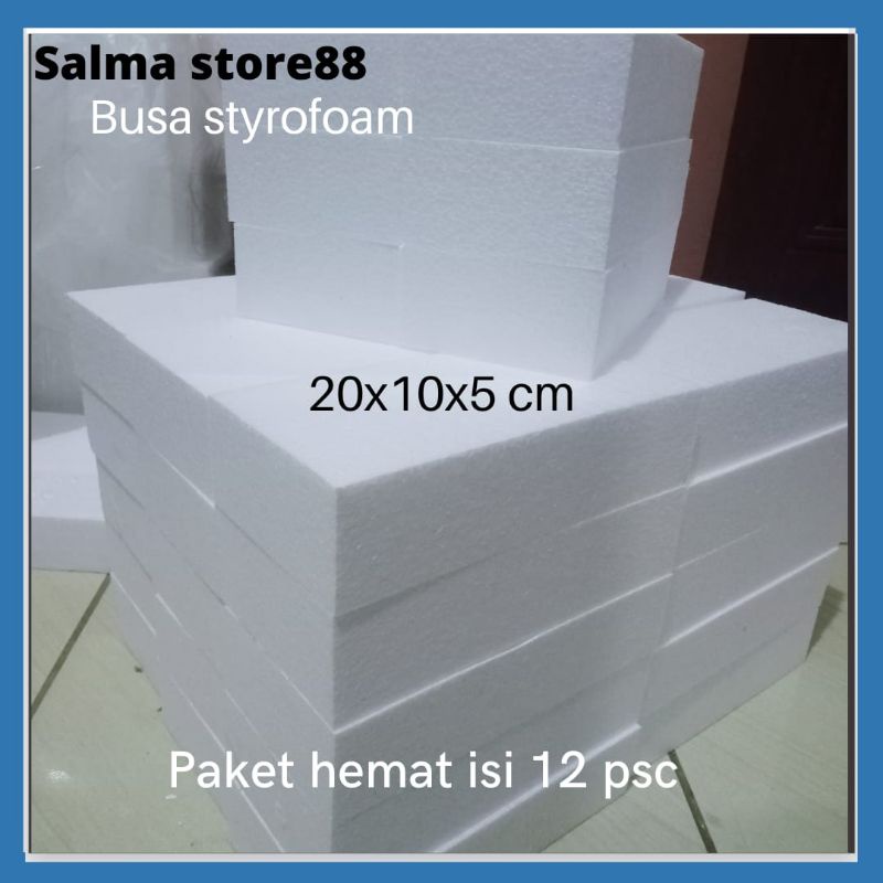 

Busa Styrofoam / Busa Buket Paket Hemat Isi 12 PSC Oasis Bunga Floral Foam / Oasis Styrofoam / Buket Bunga / Busa Kering