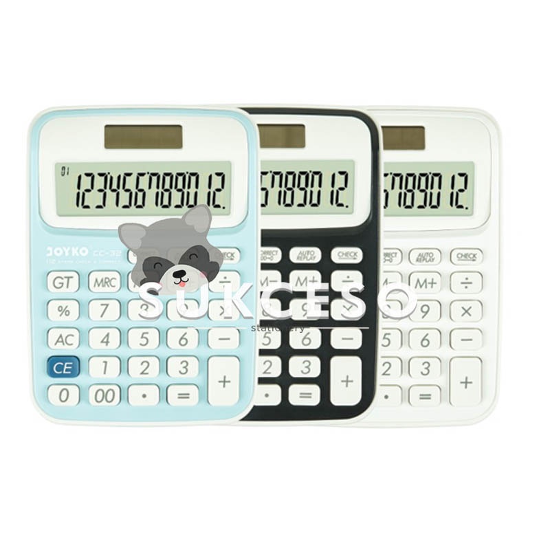 

Joyko Calculator CC-32 / Kalkulator 12 Digit / Kalkulator Meja Kantor Office Murah Berkualitas