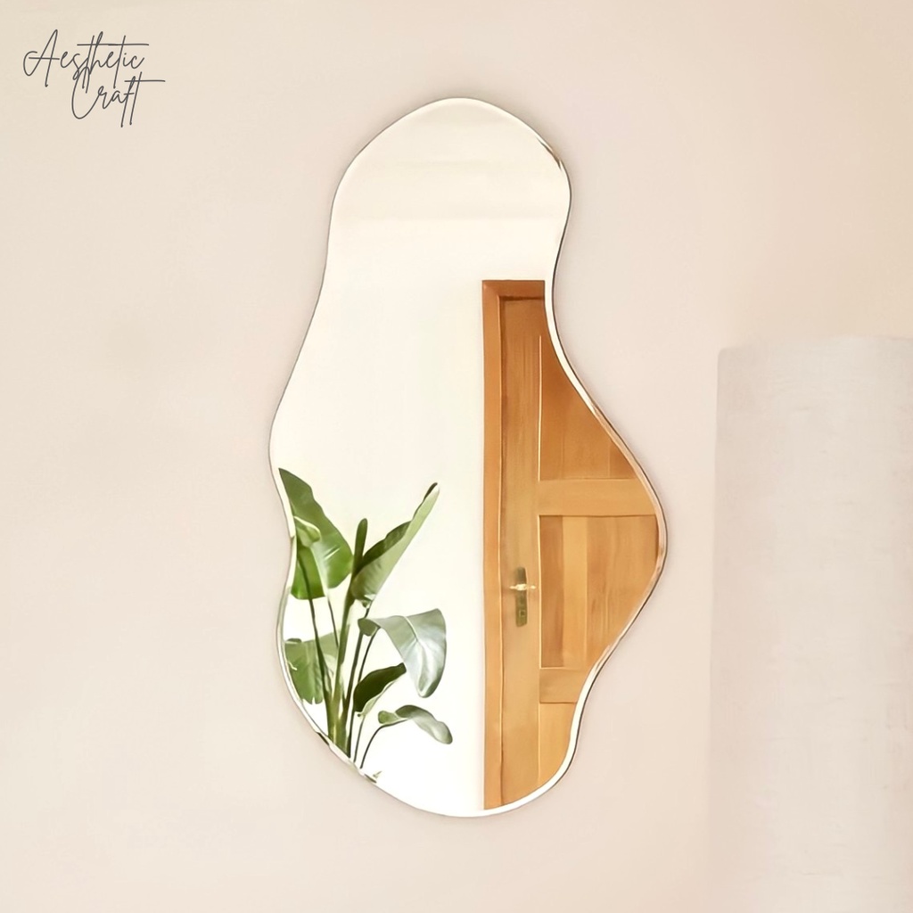 Jual Cermin Aesthetic dinding / kaca aesthetic cermin / cermin