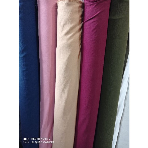KAIN CRINKLE AIRFLOW (HARGA PER SETENGAH METER)