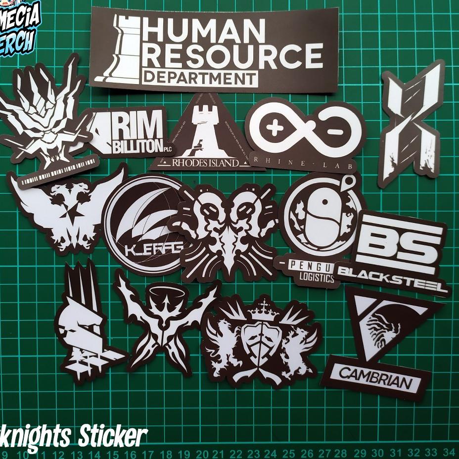 

Promo Bulan Sticker Logo Arknights / Arknights Sticker Pack / Stiker Arknight kroi293