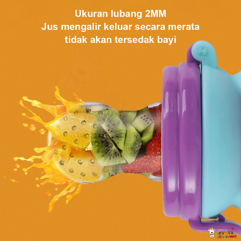 BEVAVAR Empeng Buah Bayi/Dot Buah Bayi Baby Fruit Feeder Pacifier Baby