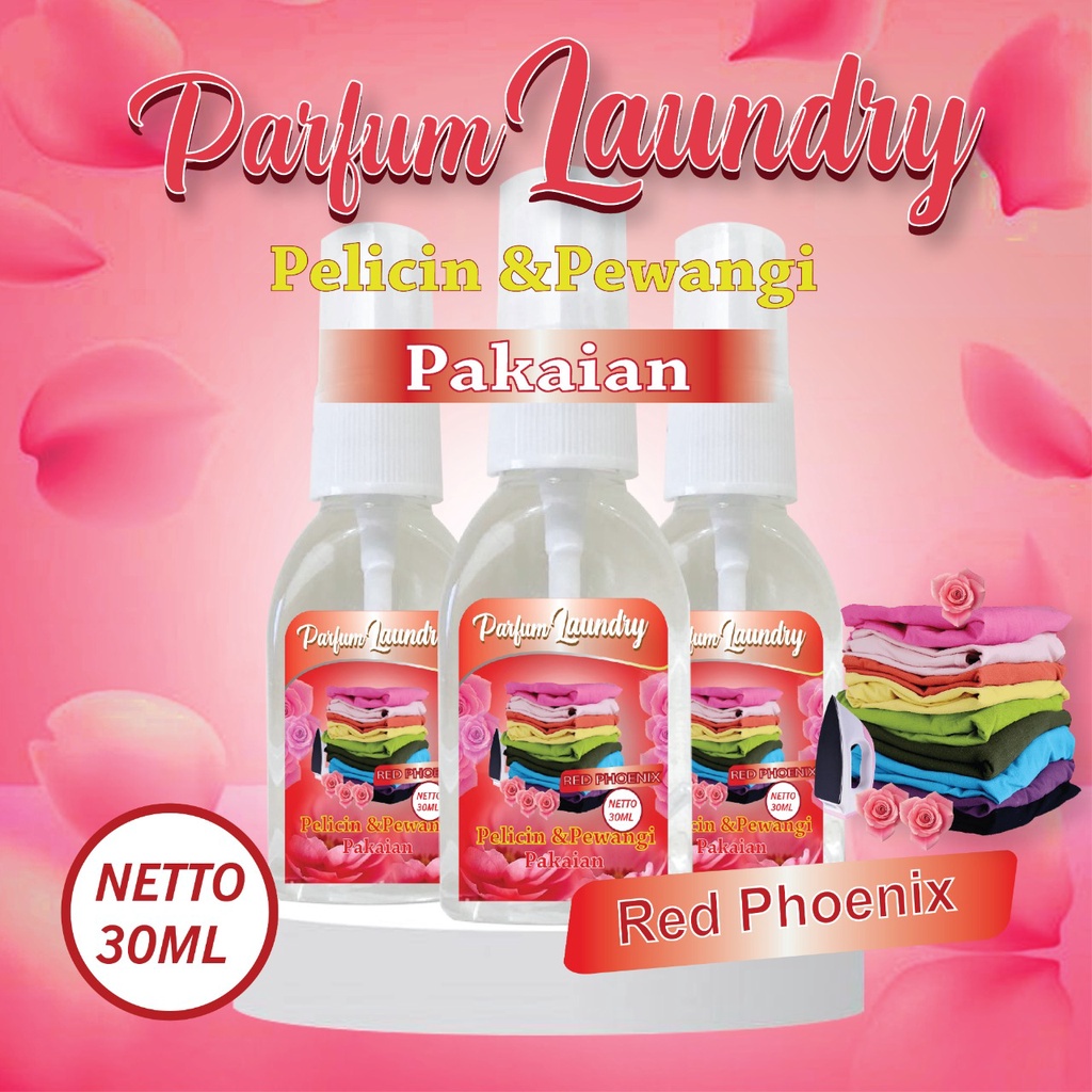 PARFUM LAUNDRY MURAH 35 ML / PENGHARUM PAKAIAN / PELICIN PAKAIAN /PELICIN PAKAIAN WANGI TAHAN LAMA