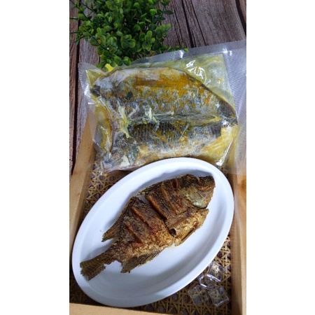 

Ikan nila berbumbu frozen