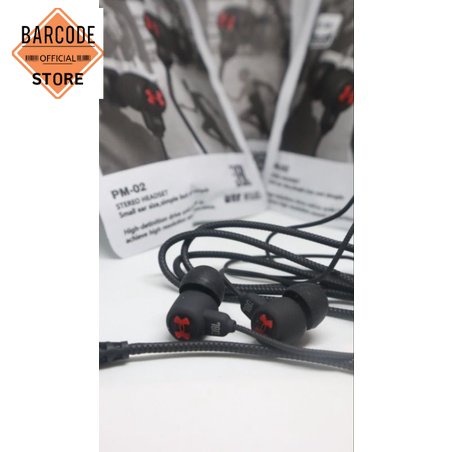 HANDSFREE HEADSET EARPHONE MIC SUARA JERNIH SUPER BASS