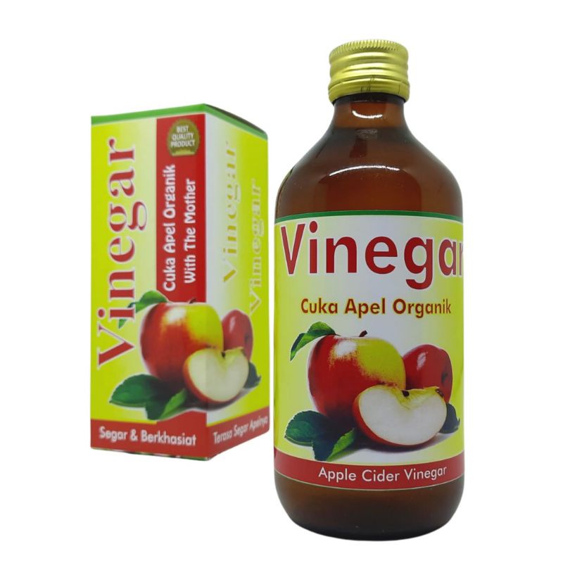 

Vinegar Cuka Apel Organik | Kemasan Beling # 330ml