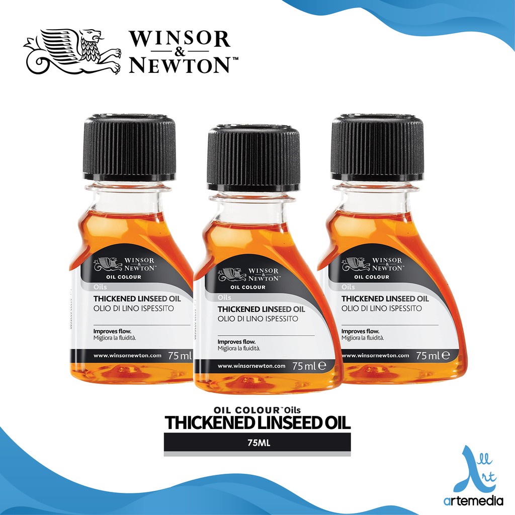 

Winsor & Newton Artists Thickened Linseed Oil Painting Medium Cat Minyak