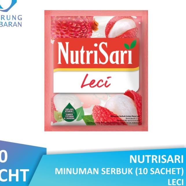 

New Product--Nutrisari Leci (10 Sachet)