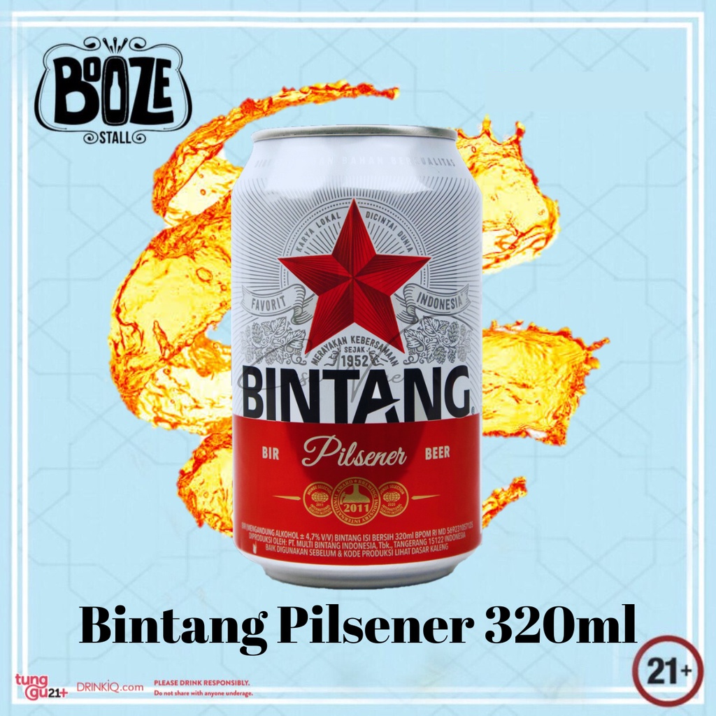 Bir Bintang Can 320ml
