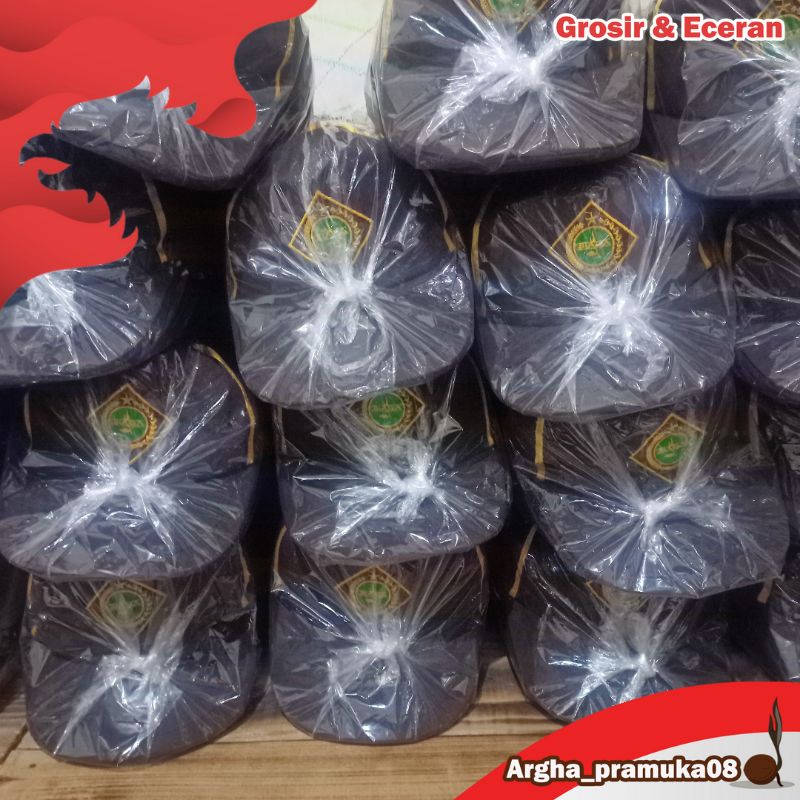 Topi Siaga Putra Putri List bordir bijian