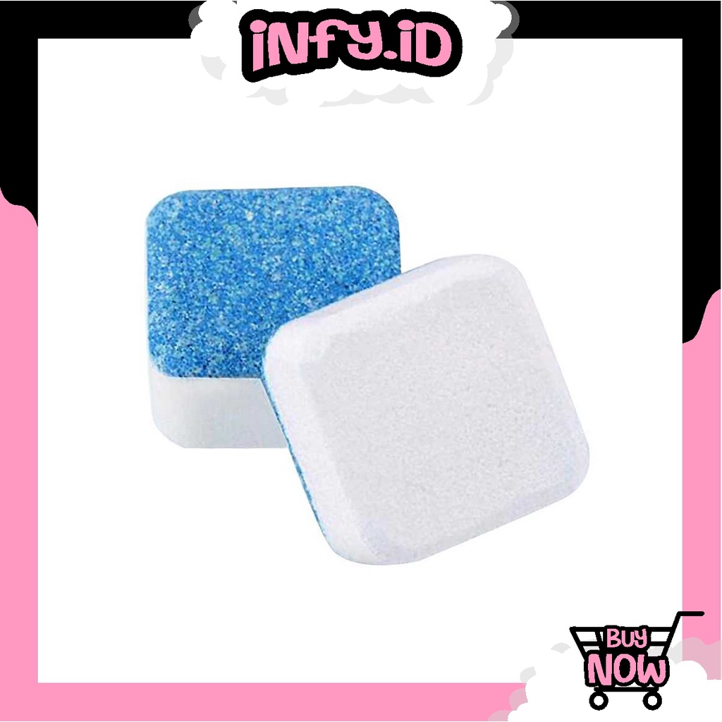 INFY - Tablet Pembersih Tabung Mesin Cuci Deep Cleaning Bola Tangki Mesin Cuci Washing R818