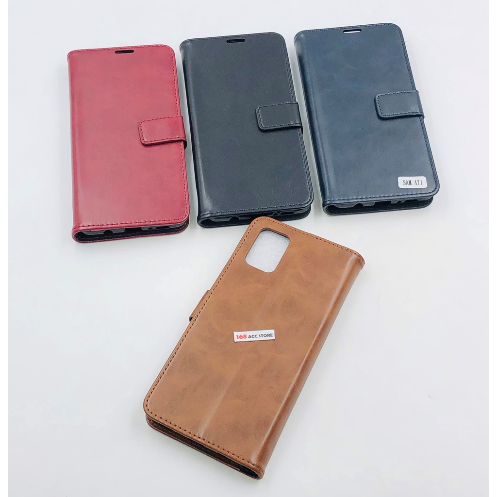 SARUNG FLIP CASE SAMSUNG A71 / FLIP COVER SAMSUNG A71 FLIP FASHION