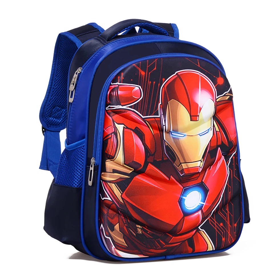 HOT SALE 10.10 - TAS SEKOLAH TK-SD ANAK LAKI-LAKI TAS RANSEL MARVEL AVENGERS ANIMA SUPERHERO | RANSEL PUNGGUNG ANAK SEKOLAH | RANSEL IRONMAN/CAPTAIN AMERICA - RANSEL REMAJA/PRIA/ANAK-ANAK