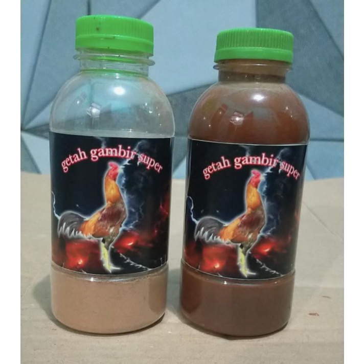 getah gambir super ayam coklat