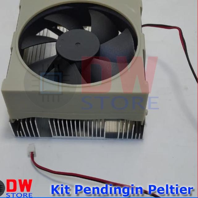 Banyak Peminat Kit Pendingin Heatsink TEC1-12706 Peltier Refrigeration Cooling System