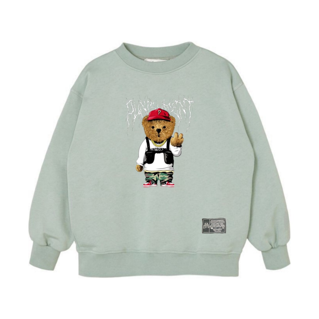 CREWNECK PUNISHMENT DISTRO ORIGINAL / SWEATER CREWNECK PRIA WANITA