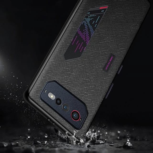 ASUS ROG PHONE 6 SOFT CASE CANVAS CROSS PATTERN