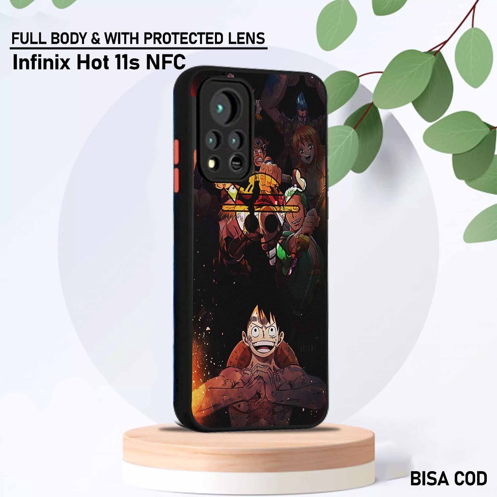 Softcase Dove Infinix Hot 11s Nfc - Motif [ Anime Onpc 2 ] - Silikon Protec camera Infinix Hot 11s N