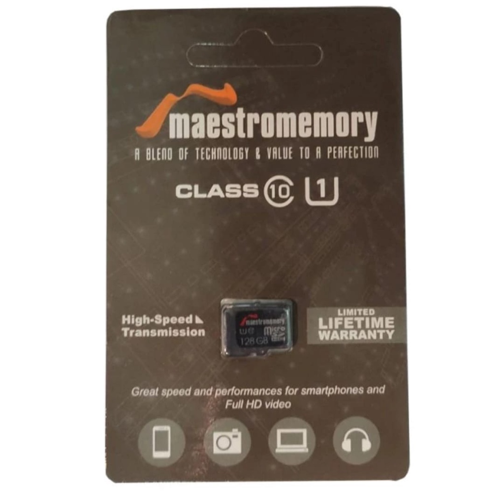 KHANZAACC MAESTROMEMORY MICRO SD 128GB CLASS 10 MEMORI HP
