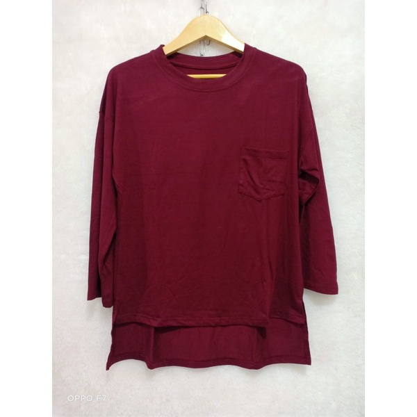 KAOS ATASAN WANITA JUMBO OVERSIZE SLEBEW
