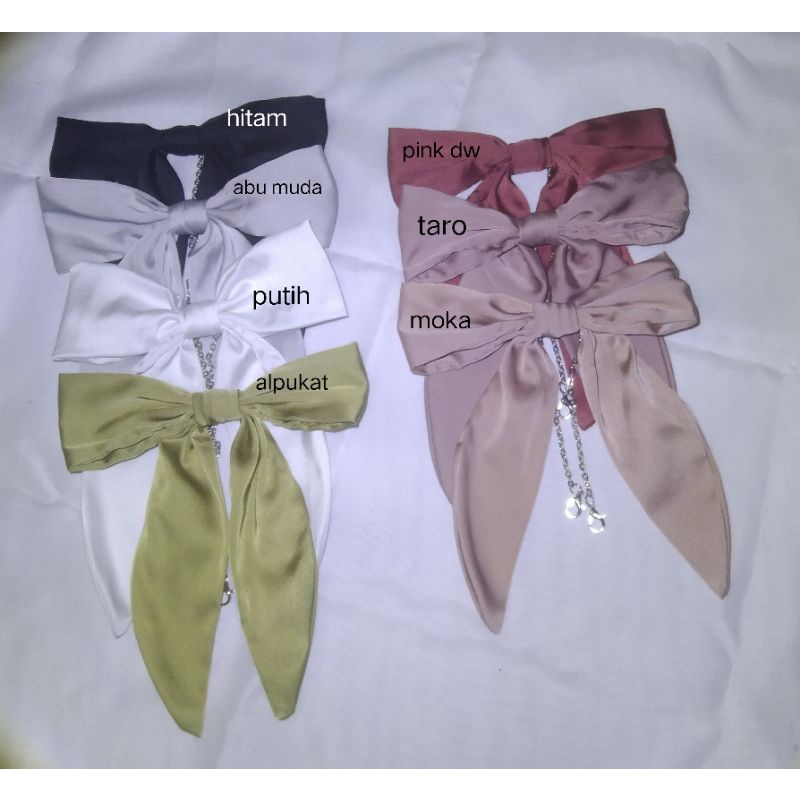 STREP MASKER/ KONEKTOR PITA/ PITA SATIN/ HANDMADE/ SATIN SILK