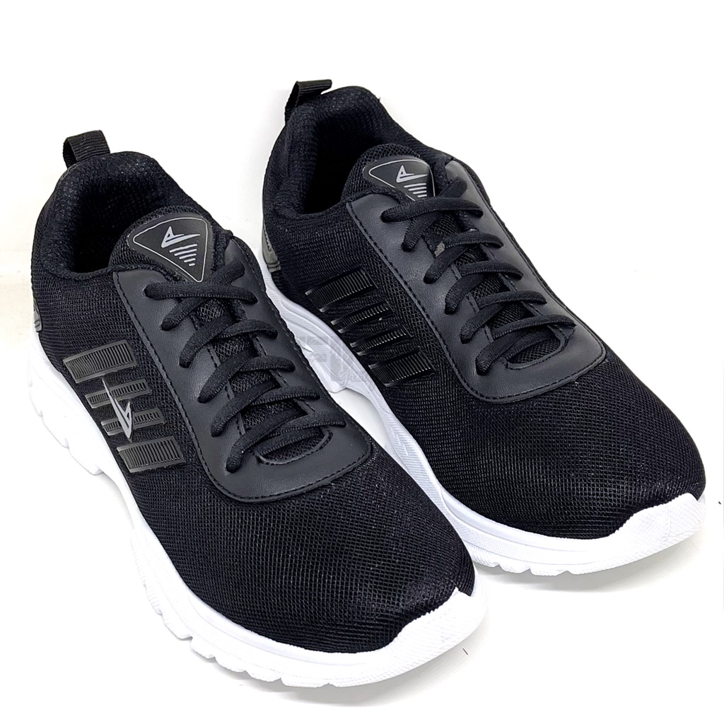 FIURI - Pro ATT Original - MCL 670 HITAM PUTIH 39-43- Sepatu Kets Pria - Sepatu Sneakers Pria - Sepatu Olahraga Sport Pria - Sepatu Casual Kanvas - Sepatu Jogging Lari Fitness Gym Senam Pria - Sepatu Sekolah Bertali SMP SMA