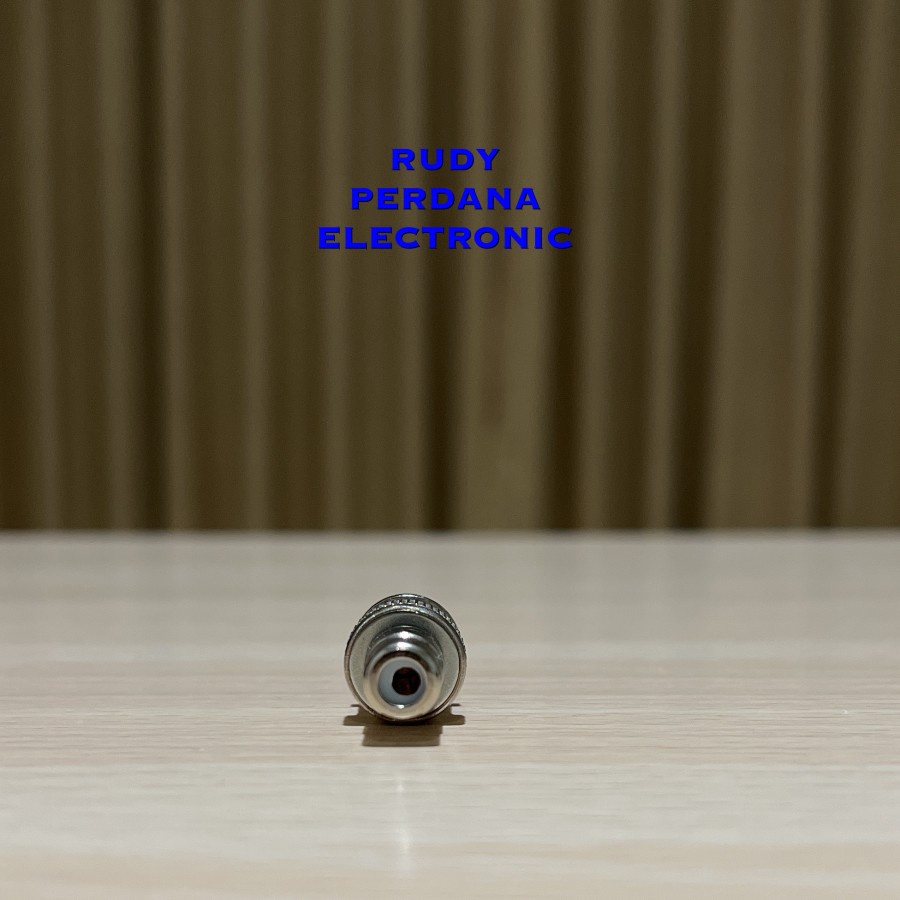 JACK BNC MALE COWOK SOCKET SOKET RCA FEMALE CEWEK BESI SILVER CCTV
