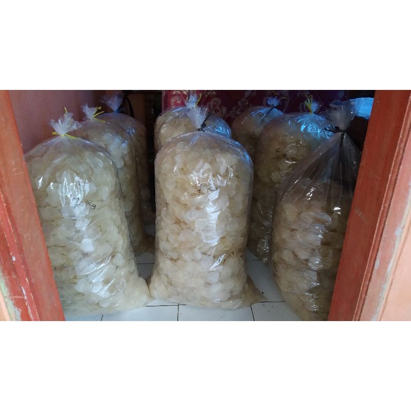 Keripca Mentah Kemasan 5 kg Keripik Kaca Mentah/Keripik Beling/Pikca/Pakseng/Kicimpring