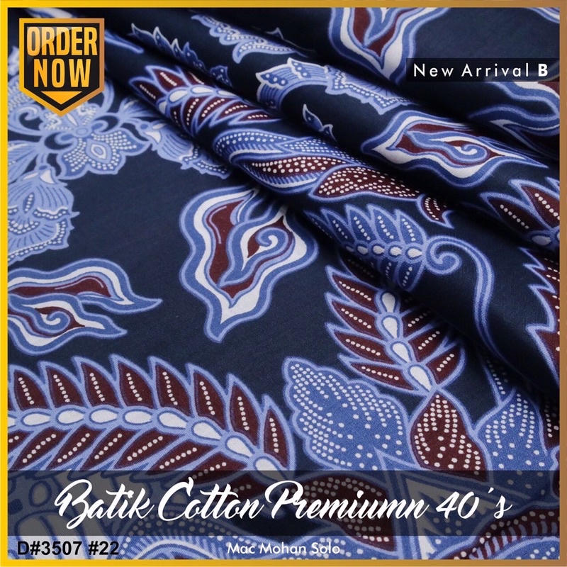 [NEWEST ARRIVAL] KAIN BATIK COTTON PREMIUM 40’s BAHAN BATIK KATUN TERBARU DAN TERMURAH BY MACMOHAN PER 0.5M BEST PRINTING UNTUK KEMEJA SARIMBITAN ROK TUNIK GAMIS BAWAHAN KEBAYA