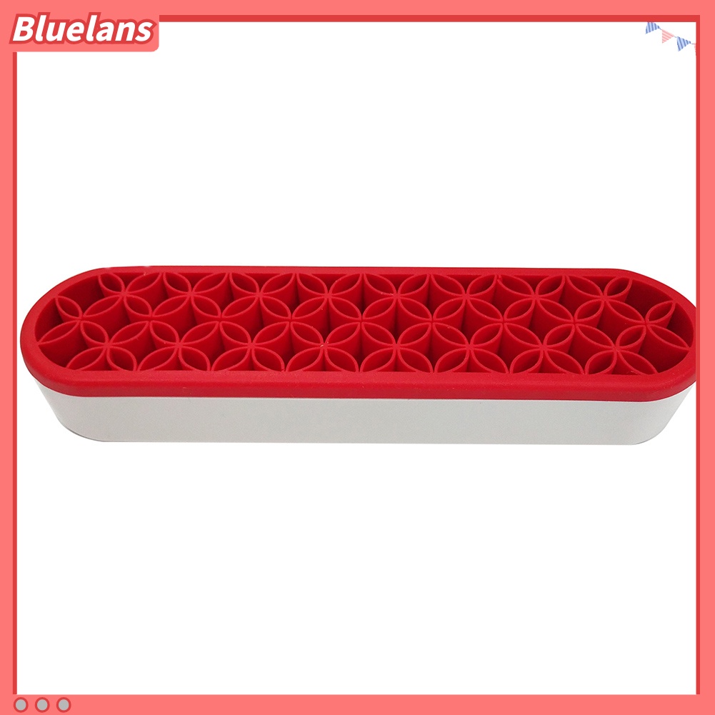 Rak Stand Holder Penyimpanan Brush Makeup Bahan Silikon
