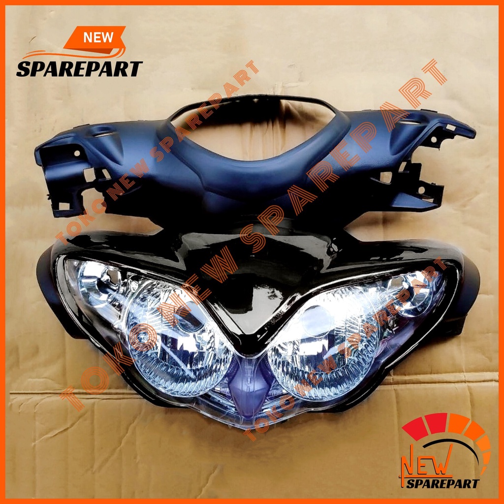 BATOK KEPALA DEPAN FULL SET YAMAHA JUPITER Z BURHAN HITAM / BATOK FULL SET YAMAHA JUPITER Z BURHAN H