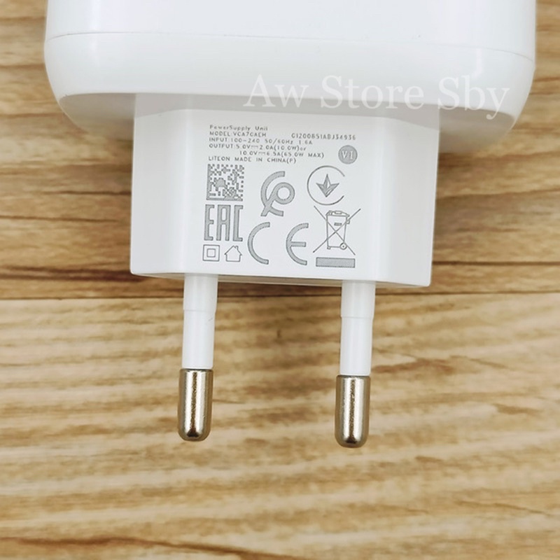 Original Charger Realme Type C Super Vooc 65Watt Realme 5 Pro/ 6 Pro/7 Pro/8 Pro/9 Pro/XT/ X2/GT Master/ C53 C55 Supervooc 65W Ori