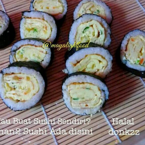 

KODE2i2Hw--Nori sushi 20 lembar halal rumput laut bahan sushi bento seaweed